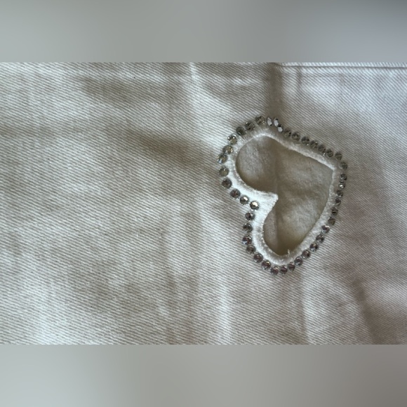 Alice Olivia KARRIE EMBELLISHED HEART JEAN - Picture 2 of 3